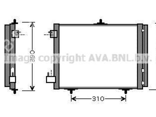 ac-radiator-citroen-ds3-sa_-2009-2010-2011-2012-2013-2014-2015-2016-33599751 main image