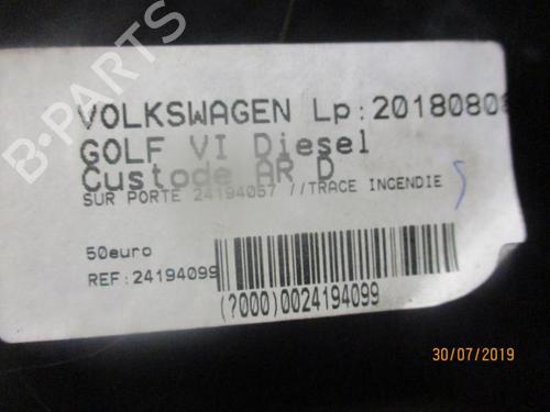 Used Front right quarter glass Front right quarter glass VW GOLF V (1K1) [2003-2010] 33572075 33572075