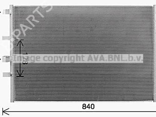 Used AC radiator AC radiator FORD TRANSIT Van (FA_ _) [2006-2014] 36684685 36684685