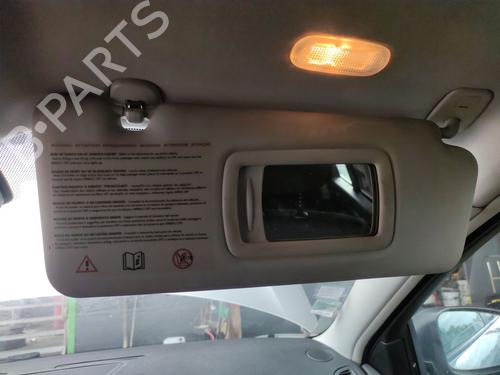 Used Right sun visor Right sun visor RENAULT LAGUNA III (BT0/1) 1.5 dCi (BT00, BT0A, BT0T, BT1J) (110 hp) 36582369 36582369