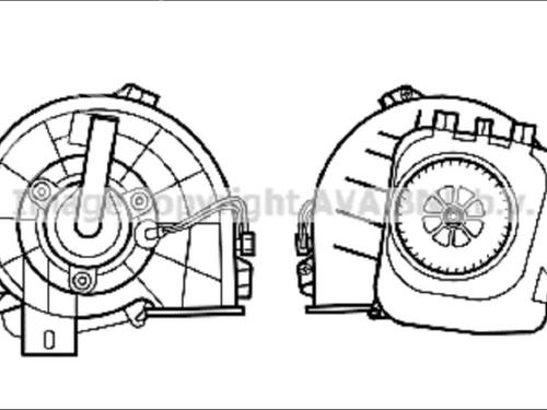 Used Heater blower motor Heater blower motor OPEL TIGRA TwinTop (X04) 1.8 (R97) (125 hp) 35907417 35907417