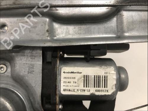 Used Front left window mechanism Front left window mechanism PEUGEOT 207 (WA_, WC_) 1.6 HDi (90 hp) 33579878 33579878