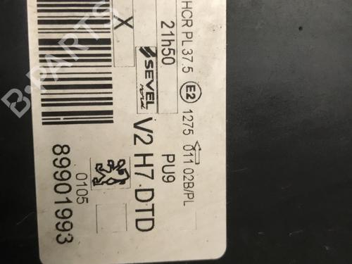 Used Right headlight Right headlight PEUGEOT 807 (EB_) 2.0 HDi (107 hp) 33748891 33748891