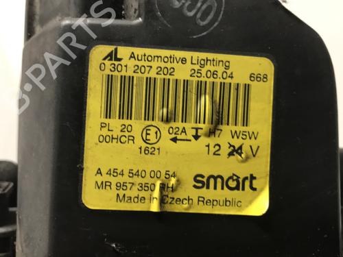 Right headlight SMART FORFOUR (454) 1.1 (454.030) | BP33601106C29  - Image 6