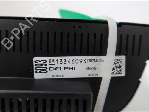 Used Climate control Climate control OPEL MERIVA B MPV (S10) 1.4 (75) (120 hp) 33573907 33573907