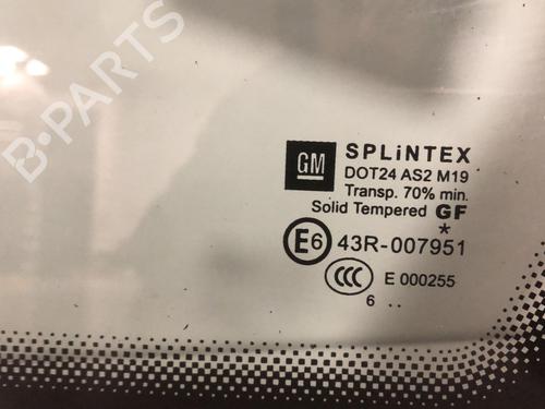 Used Front left quarter glass Front left quarter glass OPEL ZAFIRA / ZAFIRA FAMILY B (A05) 1.9 CDTI (M75) (120 hp) 33596038 33596038