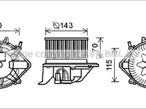 heater-blower-motor-mini-mini-countryman-r60-2010-2011-2012-2013-2014-2015-2016-35908191 main image