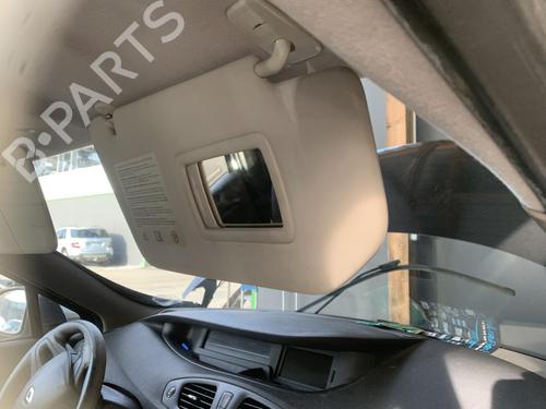 Højre solskærm Højre solskærm RENAULT SCÉNIC III (JZ0/1_) 1.5 dCi (110 hp) 33596072 33596072