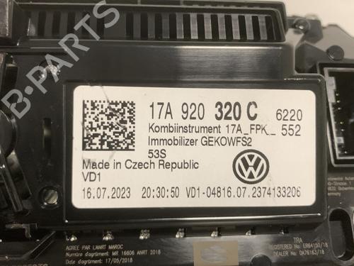 Instrument cluster VW T-ROC (A11, D11) 1.5 TSI | BP37752703C47 - Image 4