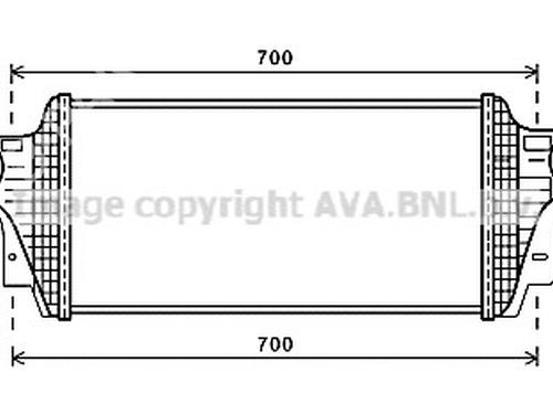 Used Intercooler Intercooler MERCEDES-BENZ M-CLASS (W164) [2005-2012] 33603140 33603140
