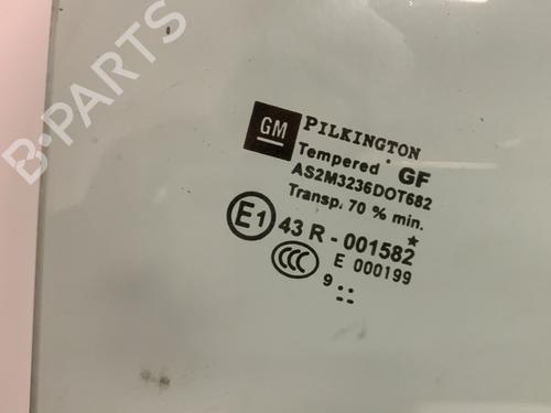 Used Rear right door window Rear right door window OPEL ASTRA J (P10) 2.0 CDTI (68) (160 hp) 33591526 33591526
