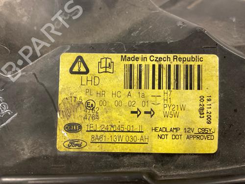 Left headlight FORD FIESTA VI (CB1, CCN) 1.4 TDCi | BP35940049C28 - Image 3