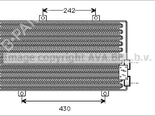 Used AC radiator AC radiator FIAT COUPE (175_) 2.0 20V (154 hp) 35906682 35906682