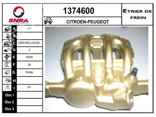 pinza-freno-delantera-derecha-peugeot-607-9d-9u-2000-35914154 main image