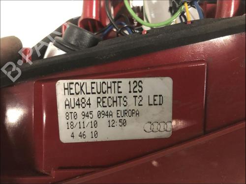 Right tailgate light AUDI A5 Sportback (8TA) 2.0 TDI | BP33579308C80 - Image 2
