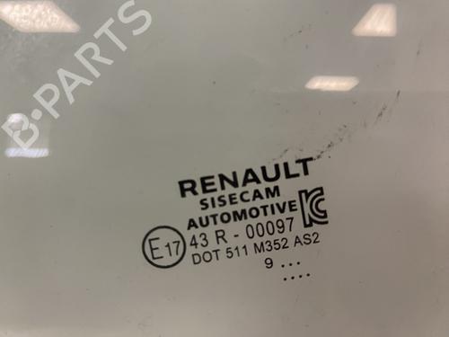 Front left door window RENAULT CLIO V (B7_) 1.5 Blue dCi 115 (B7AD) | BP36580482C18 - Image 2