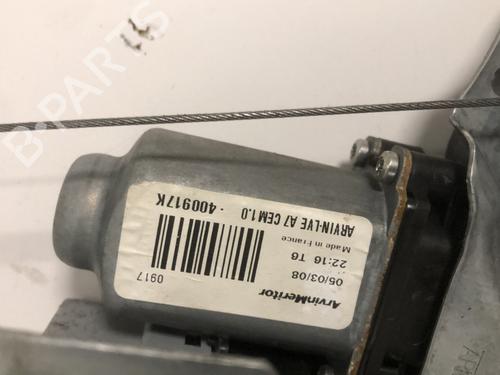 Used Front left window mechanism Front left window mechanism PEUGEOT 207 SW (WK_) 1.6 16V (120 hp) 33596653 33596653