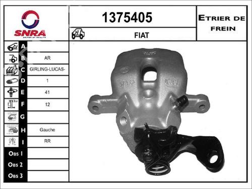 Used Left rear brake caliper Left rear brake caliper 36574066 36574066