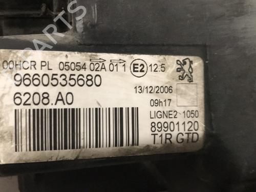 Used Left headlight Left headlight PEUGEOT 206 CC (2D) 1.6 HDi 110 (109 hp) 33731043 33731043