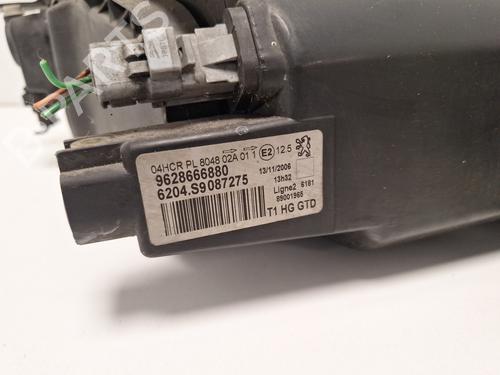 Used Left headlight Left headlight PEUGEOT 206 Hatchback (2A/C) [1998-2012] 33591441 33591441