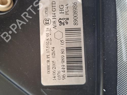 Left headlight PEUGEOT 1007 (KM_) 1.4 HDi | BP37187998C28 - Image 2