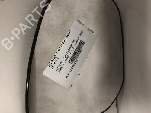 Speilglass høyre Speilglass høyre PEUGEOT 3008 I MPV (0U_) 1.6 HDi (109 hp) 33598569 33598569