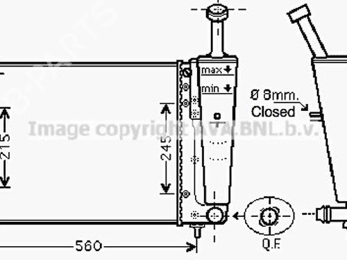 water-radiator-fiat-500-312_-2007-33990583 main image