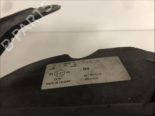 Used Left headlight Left headlight FORD FUSION (JU_) 1.4 TDCi (68 hp) 33585521 33585521