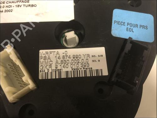 Climate control CITROËN C8 (EA_, EB_) | BP33584353I5 - Image 3