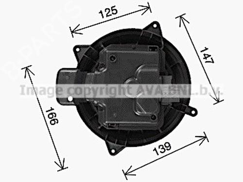 Used Heater blower motor Heater blower motor MERCEDES-BENZ M-CLASS (W164) ML 280 CDI 4-matic (164.120) (190 hp) 33593758 33593758