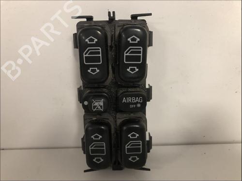 Used Left front window switch Left front window switch MERCEDES-BENZ A-CLASS (W168) A 140 (168.031, 168.131) (82 hp) 33589017 33589017