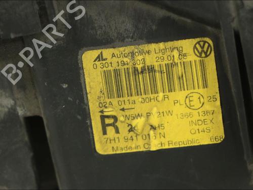Used Right headlight Right headlight VW TRANSPORTER T5 Van (7HA, 7HH, 7EA, 7EH) 1.9 TDI (105 hp) 33572465 33572465