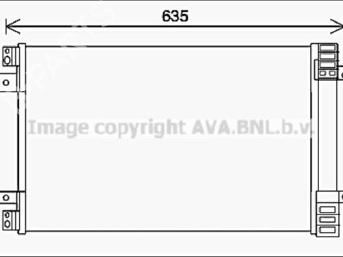 AC radiator CITROËN C4 Picasso II | BP33582387M32 - Image 2