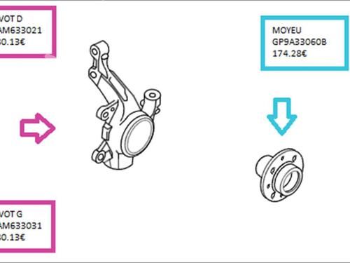Left front steering knuckle MAZDA 6 Hatchback (GH) | BP35908600M25 - Image 2
