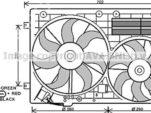 Używane Wentylator chłodnicy Wentylator chłodnicy VW GOLF PLUS V (5M1, 521) [2004-2013] 37509909 37509909