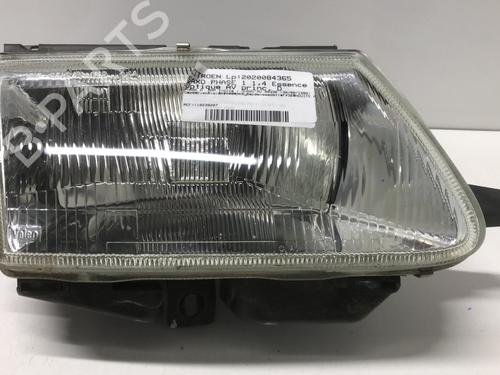 Used Right headlight Right headlight CITROËN SAXO (S0, S1) 1.4 VTS (75 hp) 33591058 33591058