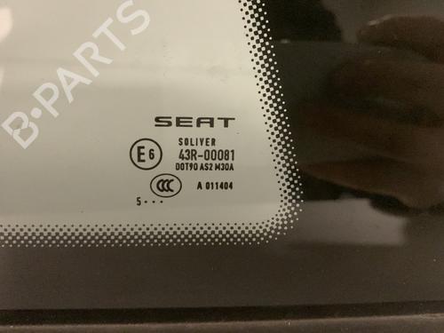 Used Rear right quarter glass Rear right quarter glass SEAT IBIZA IV (6J5, 6P1) [2008-2017] 33594588 33594588