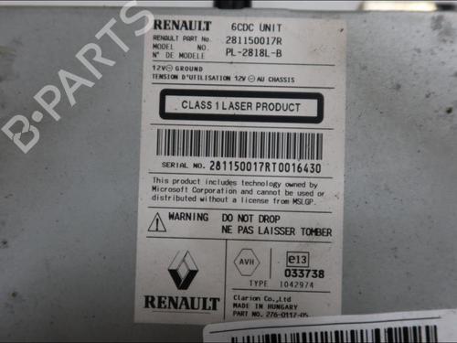 Used Radio Radio RENAULT LAGUNA III (BT0/1) 1.5 dCi (BT00, BT0A, BT0T, BT1J) (110 hp) 33574626 33574626