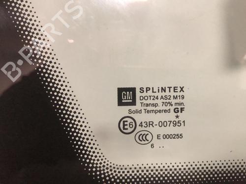 Used Front right quarter glass Front right quarter glass OPEL ZAFIRA / ZAFIRA FAMILY B (A05) 1.9 CDTI (M75) (120 hp) 33596037 33596037