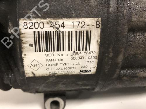 Used AC compressor AC compressor RENAULT ESPACE IV (JK0/1_) 2.0 dCi (JK01, JK02, JK1J, JK1K, JK1H) (150 hp) 33594730 33594730