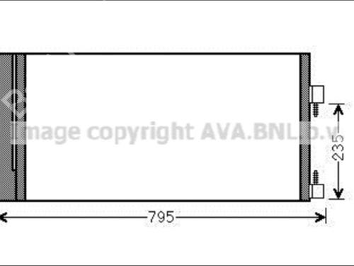 ac-radiator-renault-laguna-iii-bt01-2007-2008-2009-2010-2011-2012-2013-2014-2015-35908298 main image