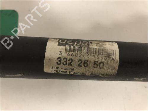 Used Right front driveshaft Right front driveshaft AUDI A4 B6 Convertible (8H7) 1.8 T (163 hp) 33582734 33582734