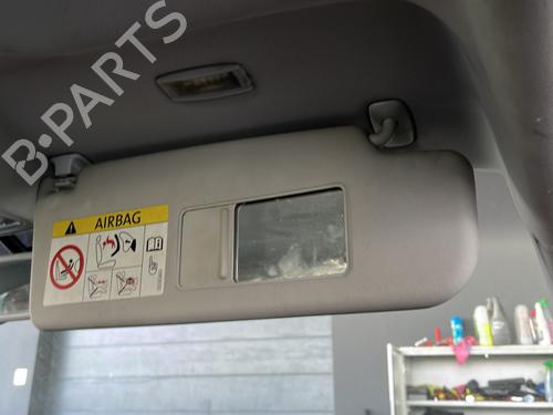 Højre solskærm Højre solskærm VW JETTA IV (162, 163, AV3, AV2) 2.0 TDI (110 hp) 33653335 33653335