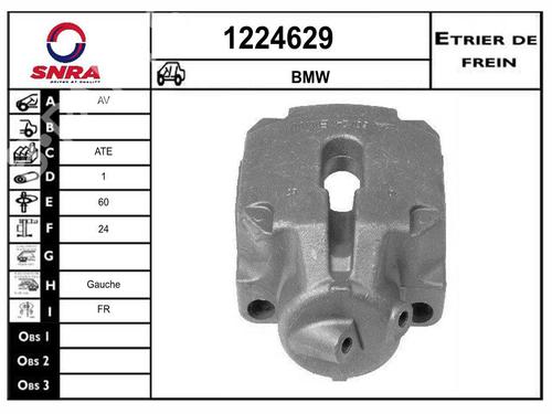 left-front-brake-caliper-bmw-5-e60-2001-2002-2003-2004-2005-2006-2007-2008-2009-2010-35912208 main image