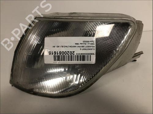 Used Left front indicator Left front indicator PEUGEOT 306 Hatchback (7A, 7C, N3, N5) 1.9 D (68 hp) 33584276 33584276