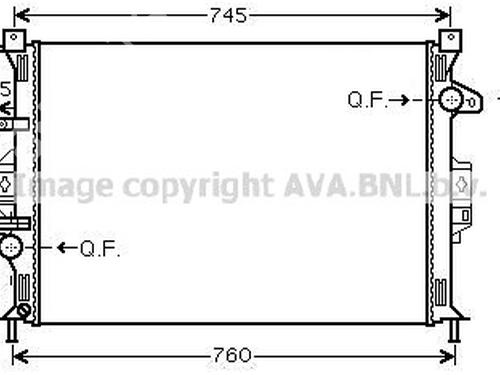 Water radiator FORD KUGA I | BP35911344M31 - Image 3
