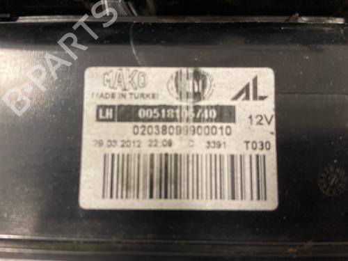 Used Left taillight Left taillight 37229598 37229598