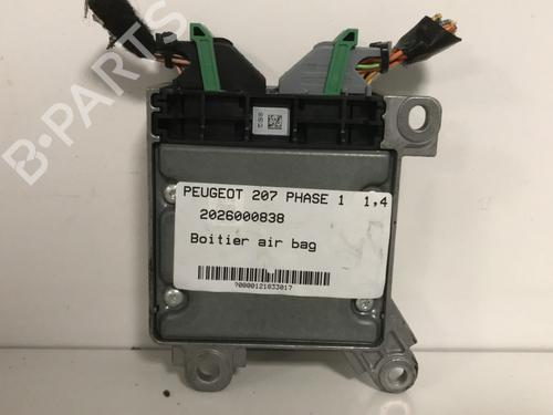 Used ECU airbags ECU airbags PEUGEOT 207 (WA_, WC_) 1.4 HDi (68 hp) 33602364 33602364