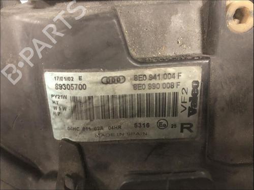 Used Right headlight Right headlight AUDI A4 B6 (8E2) 2.0 (130 hp) 33579829 33579829