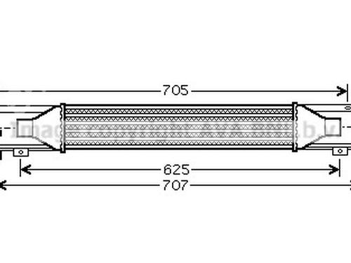 Used Intercooler Intercooler OPEL CORSA D (S07) [2006-2015] 33604426 33604426